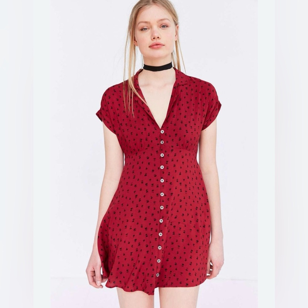Kimchi Blue Lucy Printed Shirt Dress